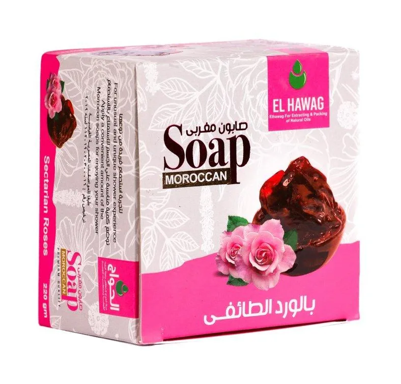 صابون مغربي ورد