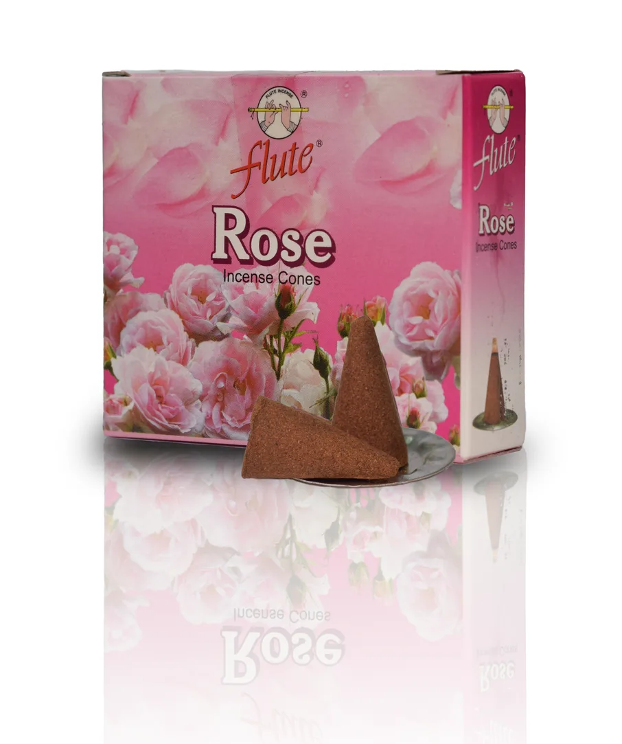 Rose incense funnels