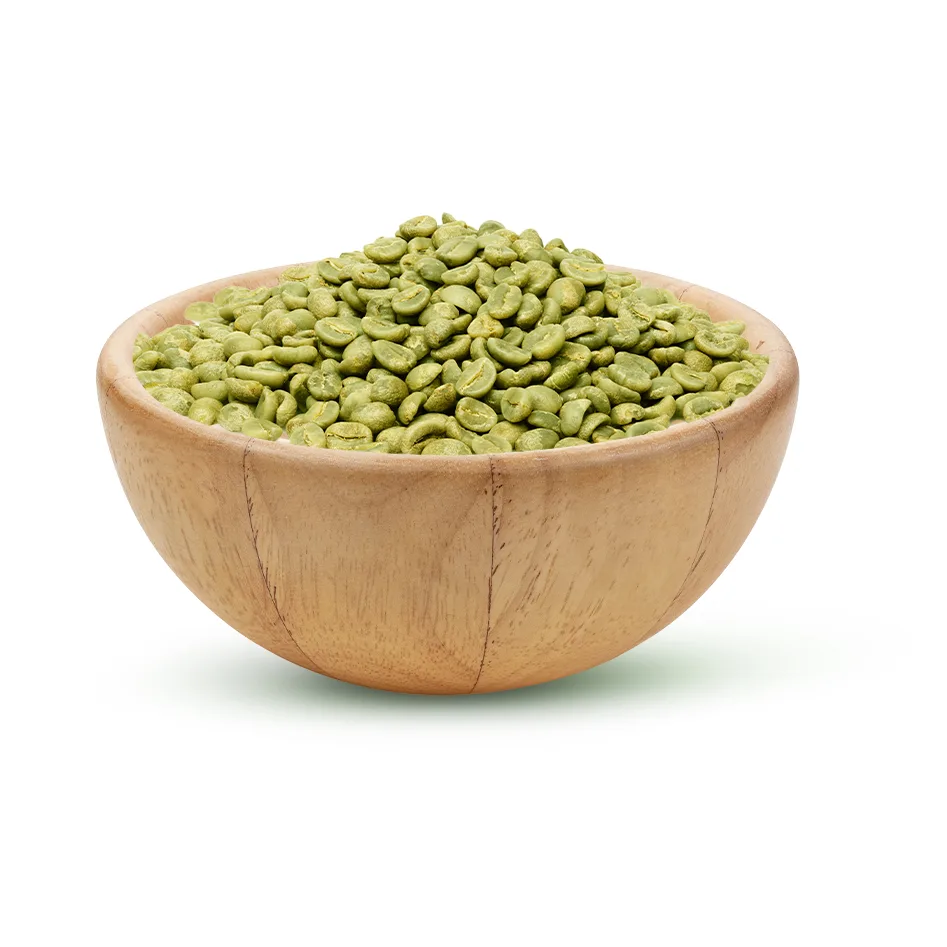 Grains de café vert