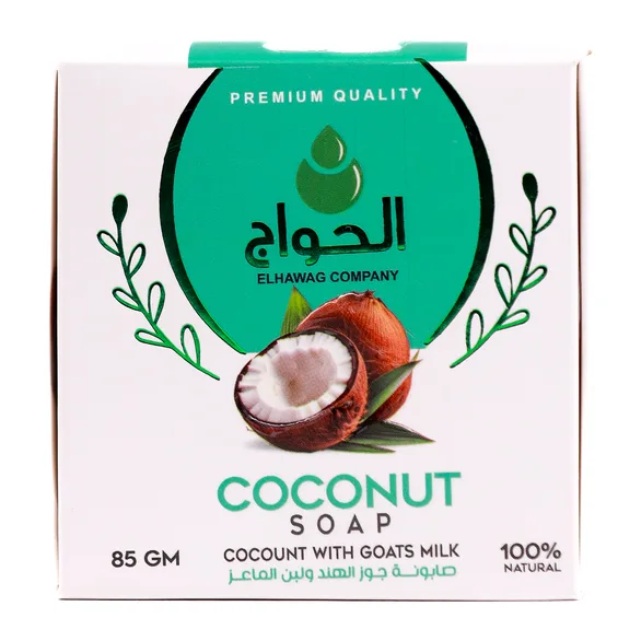 صابونة جوز هند ولبن الماعز 120جم