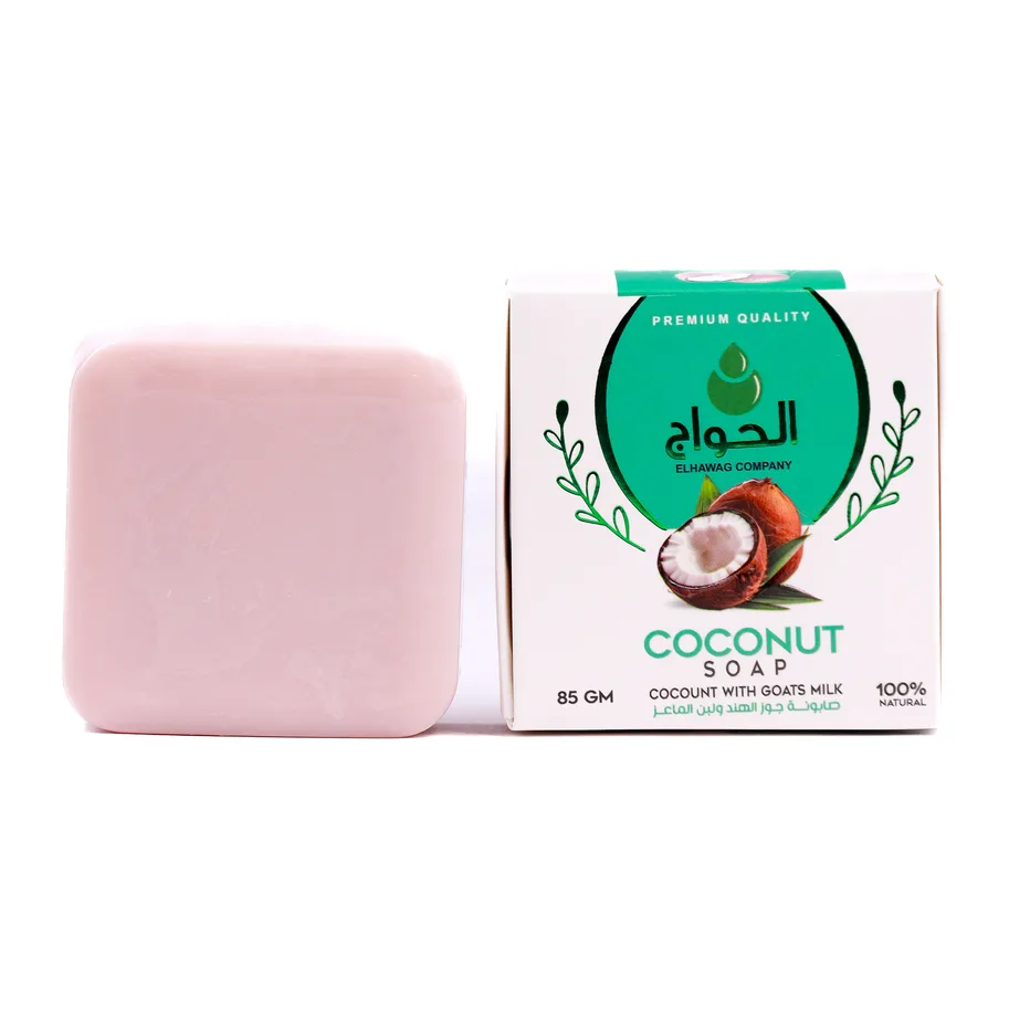 صابونة جوز هند ولبن الماعز 120جم