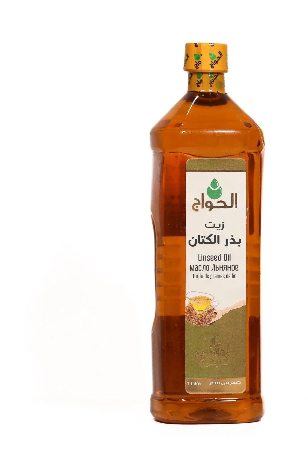 زيت بذر الكتان 1 لتر