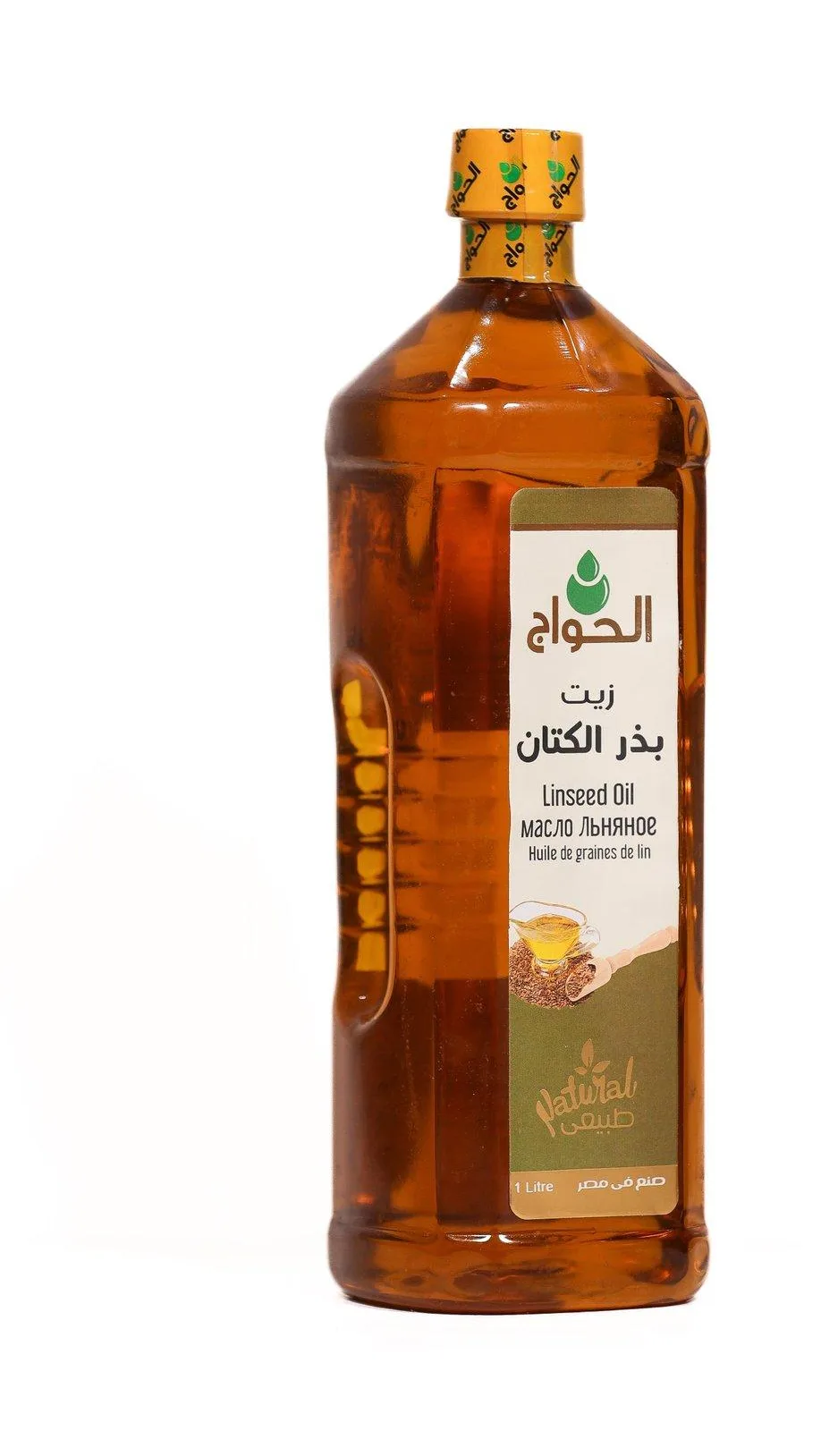 زيت بذر الكتان 1 لتر